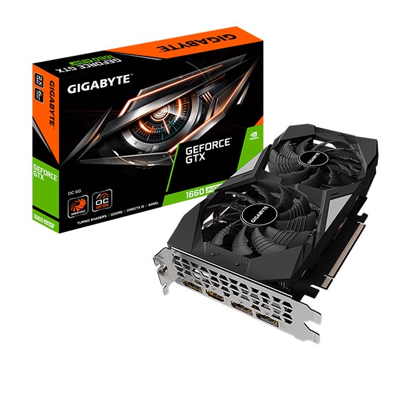 GIGABYTE GeForce® GTX 1660 SUPER™ OC 6GB DDR6 192BIT